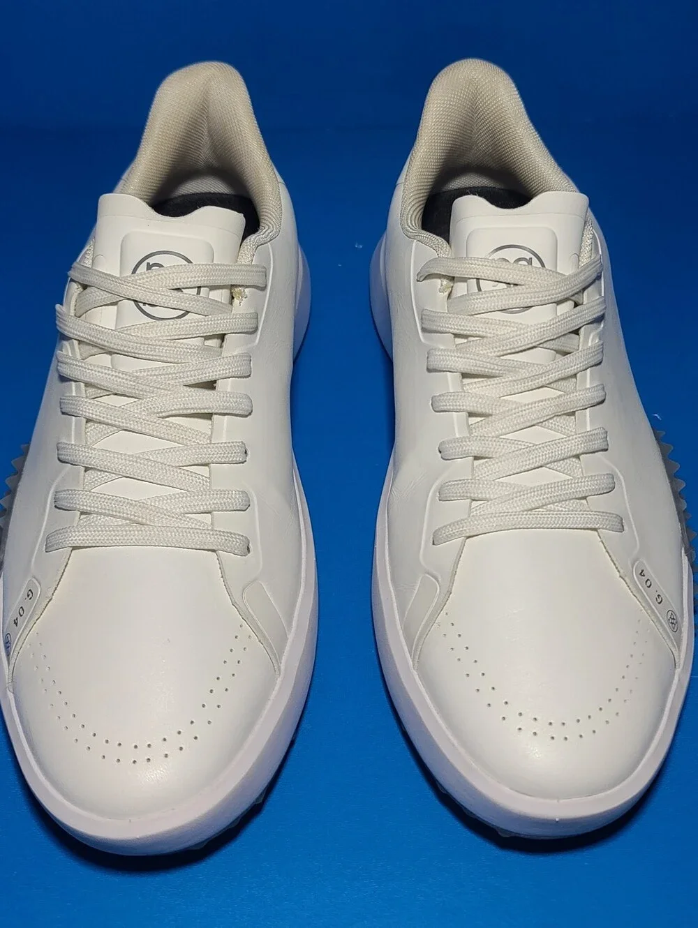 G/Fore Fore G4 G.112 Disruptor Men's White Leather Golf Sneaker ⛳️ US 11.5 ⛳️ - Picture 6 of 9